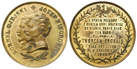 Polish Medals 17th-20th centuries
POLSKA / POLAND / POLEN / POLOGNE / POLSKO

Polska pod zaborami. Medal 1893 Kornel Ujejski i Józef Nikorowicz – c...