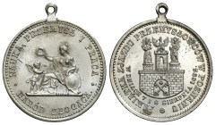 Polish Medals 17th-20th centuries
POLSKA / POLAND / POLEN / POLOGNE / POLSKO

Medal - żeton 1892 - Zjazd Przemysłowców w Poznaniu, cynk srebrzony -...