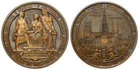 Polish Medals 17th-20th centuries
POLSKA / POLAND / POLEN / POLOGNE / POLSKO

Medal. 500 lat powrotu Gdańsk / Danziga do Polski 1954 
AW: Trzy pos...