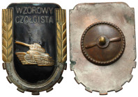 Phaleristics - Orders, badges, decorations
POLSKA / POLAND / POLEN / POLOGNE / POLSKO

PRL. Odznaka Wzorowy Czołgista - WERSJA DUŻA 

Wykonane w ...