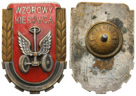 Phaleristics - Orders, badges, decorations
POLSKA / POLAND / POLEN / POLOGNE / POLSKO

PRL. Odznaka Wzorowy Kierowca - WERSJA DUŻA 

Wykonane w m...