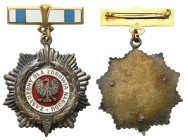 Phaleristics - Orders, badges, decorations
POLSKA / POLAND / POLEN / POLOGNE / POLSKO

PRL. Zasłużony dla Zdrowia Narodu 

Biały metal złocony i ...