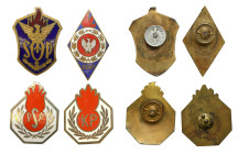 Phaleristics - Orders, badges, decorations
POLSKA / POLAND / POLEN / POLOGNE / POLSKO

Zestaw odznak Szkół Pożarnicznych PRL, 4 sztuki 

Zestaw o...