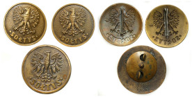 Phaleristics - Orders, badges, decorations
POLSKA / POLAND / POLEN / POLOGNE / POLSKO

PRL. Odznaka sołtysa, set 3 sztuk 

Odznaki bite z kontrą....