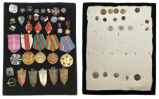 Phaleristics - Orders, badges, decorations
POLSKA / POLAND / POLEN / POLOGNE / POLSKO

PRL. set of decorations and medals, set of 33 pieces 

Jed...