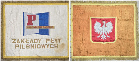 Phaleristics - Orders, badges, decorations
POLSKA / POLAND / POLEN / POLOGNE / POLSKO

Banner, Eagle Krosno Odrzaskie - RARE 
AW: Godło - orzeł be...