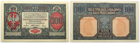 Polish banknotes 1916 - 1948
POLSKA / POLAND / POLEN / POLOGNE / POLSKO

100 marek polskich 1916 seria A, Generał - RARE R4 

Trzykrotnie złamany...