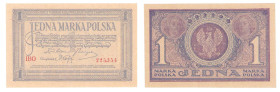 Polish banknotes 1916 - 1948
POLSKA / POLAND / POLEN / POLOGNE / POLSKO

1 marka polska 1919 seria IBO - PIĘKNA 

Pięknie zachowany banknot.

C...