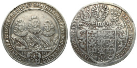 Germany
Germany, Brandenburg-Ansbach. George, Louis and Christian (1625-1634). Thaler 1630, Nuremberg 

Ciemna patyna.

Details: 26,11 g Ag 
Con...