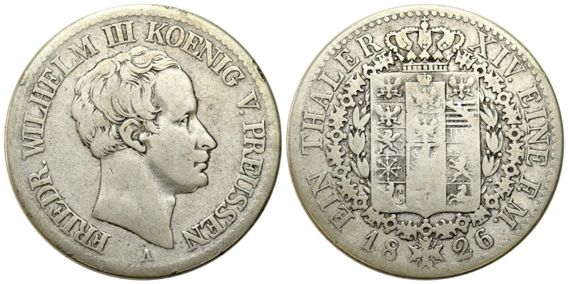 Germany
Germany, Prussia. Frederick William III (1797-1840). Thaler 1826 A, Ber...