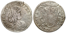 Germany
Germany, Brandenburg-Prussia. Frederick William (1640-1688). 1/3 thaler 1672 IW, Minden 

Obiegowy stan zachowania.

Details: 8,95 g Ag ...