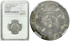 Germany
Germany. Hesse-Darmstadt. 10 kreuzer 1765 NGC VG 

Rzadki typ monety.&nbsp;

Details: Ag 
Condition: NGC VF (NGC VF) 
Literature: KM 21...