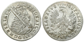 Germany
Germany, Brandenburg-Prussia. Frederick III (16881701). Ort 1698 SD, Knigsberg 

Bardzo ładnie zachowane.

Details: 5,47 g Ag 
Condition...