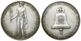 Germany
Germany Third Reich. Medal 1936 - Olympic Games, Berlin 

Emisja z okazji Igrzysk Olimpijskich w Berlinie w 1936.Na rancie napis: SACHS MUN...