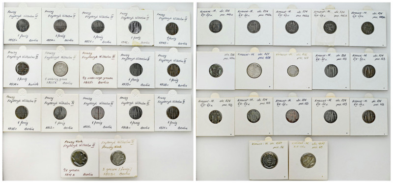 Germany
Germany, Prussia. Set of 17 coins. 

Zróżnicowany zestaw monet - różn...