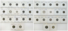 Germany
Germany, Prussia. Set of 17 coins. 

Zróżnicowany zestaw monet - różne nominały, daty i stany zachowania.Monety w papierowych holderach opi...