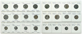 Germany
Germany, Prussia. Frederick William IV. 1 - 3 Fnings Berlin, set of 12 

Zróżnicowany zestaw monet - różne nominały, daty i stany zachowani...