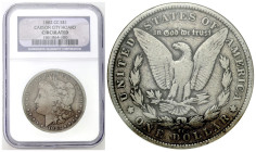 USA
USA. 1 Dollar 1882 CC, Carson City NGC CIRCULATED 

Moneta z mennicy Carson City bijącej monety w znacznie mniejszych nakładach, niż pozostałe ...