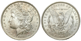 USA
USA. Morgan Dollar 1883 O , New Orleans 

Pięknie zachowane, przetarte najwyższe partie reliefu.

Details: 26,7 g Ag 
Condition: 1-/2+ (UNC-...