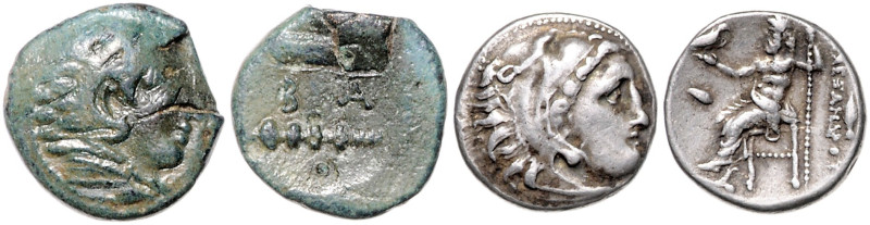 GRIECHENLAND, MAKEDONIEN, Alexander III. der Große, 336-323 v.Chr., AR Drachme (...