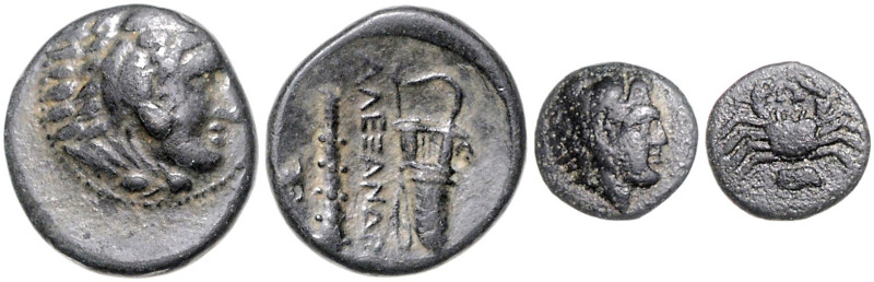 GRIECHENLAND, MAKEDONIEN, Alexander III. der Große, 336-323 v.Chr., AE 19 (4.-3....