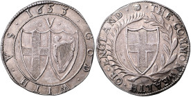 GROSSBRITANNIEN, Commonwealth of England, Crown 1653. 28,96g.
 ss
Seaby 3214