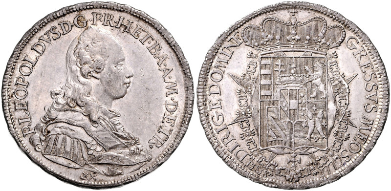 ITALIEN / TOSKANA, Leopold I. von Habsburg-Lothringen, 1765-1790, Francescone (1...