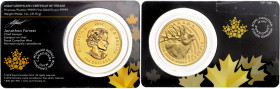 KANADA, Elisabeth II., 1952-2022, 200 Dollars 2017. Call of the wild - röhrender Hirsch.
Ware ist MwSt-befreit
VAT tax free
GOLD, in orig. Blister,...