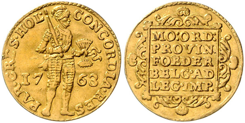 NIEDERLANDE, Varia, HOLLAND Dukat 1763. 3,43g.
Ware ist regelbesteuert
standar...