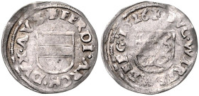 HAUS HABSBURG, Ferdinand I., ab 1526 König, Kaiser 1558-1564, Dreier 1526, Ferdinand als Erzherzog, Württemberg unter österreicher Besetzung (1519-153...