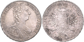 HAUS HABSBURG, Maria Theresia, 1740-1780, Taler 1765 G, Günzburg. 27,96g.
 ss-vz
Dav.1147; Her.491