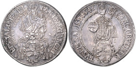 SALZBURG, ERZBISTUM, Paris Graf Lodron, 1619-1653, Reichstaler 1641. 28,52g.
 vz
Dav.3504; Pr.1220