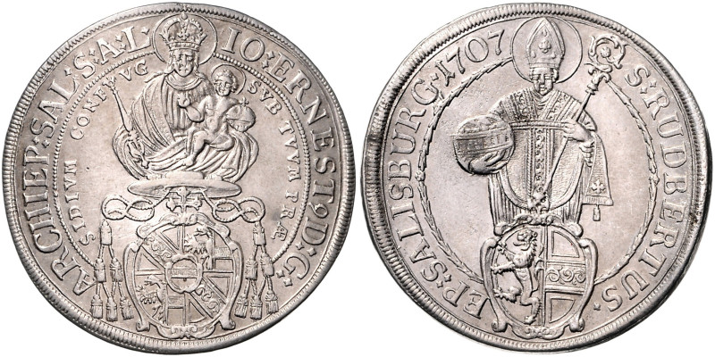 SALZBURG, ERZBISTUM, Johann Ernst Graf von Thun und Hohenstein, 1687-1709, Taler...