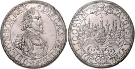 AUGSBURG, STADT, Reichstaler 1642. Mit Titel Ferdinand III. 28,85g.
 kl.Sf.a.Rd., vz
Dav.5039; Forster 292
