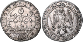 AUGSBURG, STADT, Reichstaler 1626. Mit Titel Ferdinand II. 29,01g.
 f.vz
Dav.5024; Fo.182