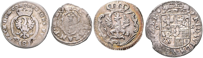 BRANDENBURG-PREUSSEN, Friedrich Wilhelm der Große Kurfürst, 1640-1688, Groschen ...