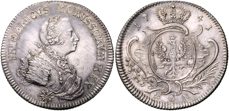 BRANDENBURG-PREUSSEN, Friedrich II. der Große, 1740-1786, Speciestaler 1741 EGN,...