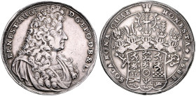 BRAUNSCHWEIG UND LÜNEBURG, LINIE CALENBERG-HANNOVER, Ernst August, 1679-1698, Reichstaler 1688 (Ausbeutetaler) HB, Clausthal. 40,3mm; 28,07g; 12h.
 l...