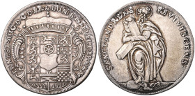 BRAUNSCHWEIG UND LÜNEBURG, LINIE CALENBERG-HANNOVER, Ernst August, 1679-1698, Andreastaler 1695 HB, Clausthal. St. Andreas.
 ss-vz
Dav.6627; We.1949...