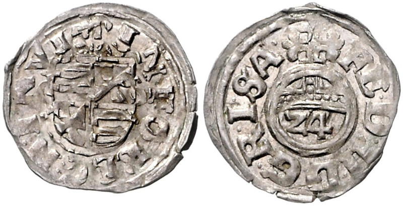 BRAUNSCHWEIG UND LÜNEBURG, LINIE HARBURG, Wilhelm, 1603-1642, AR Kippergroschen ...
