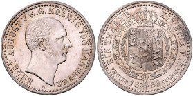 HANNOVER, Ernst August, 1837-1851, Taler 1838 A.
 f.st
AKS 100; T.157; Dav.667