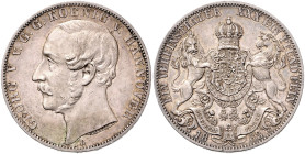 HANNOVER, Georg V., 1851-1866, Vereinstaler 1863 B.
 f.st
AKS 144; T.174; Dav.682