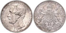 HANNOVER, Georg V., 1851-1866, Taler 1866 B.
 PP
AKS 144; T.174; Dav.682
