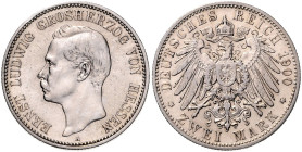 HESSEN, Ernst Ludwig, 1892-1918, 2 Mark 1900 A.
 vz
J.72