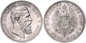 PREUSSEN, Friedrich III., 1888, 5 Mark 1888 A.
 PP
J.99