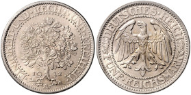 WEIMARER REPUBLIK, 1919-1933, 5 Reichsmark 1932 A. Eichbaum.
 st
J.331