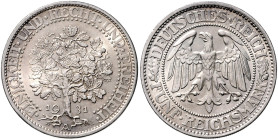 WEIMARER REPUBLIK, 1919-1933, 5 Reichsmark 1931 A. Eichbaum.
 st
J.331