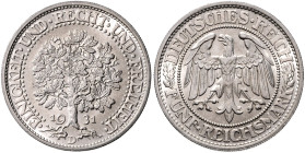 WEIMARER REPUBLIK, 1919-1933, 5 Reichsmark 1931 D. Eichbaum.
 st
J.331