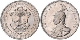 KOLONIEN, Deutsch-Ostafrika, 1 Rupie 1900.
Ware ist regelbesteuert
standard taxation
vz
J.713