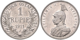 KOLONIEN, Deutsch-Ostafrika, 1 Rupie 1911 J.
 vz/st
J.722